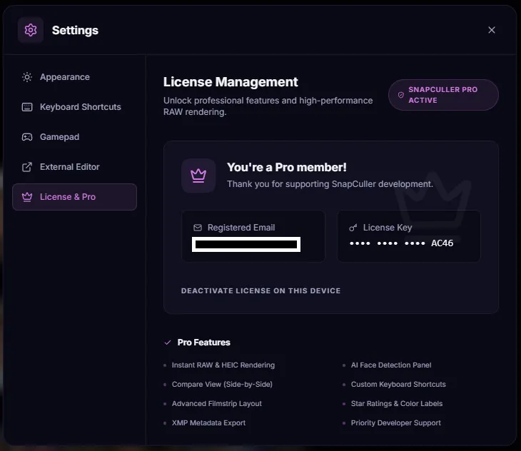 License manager