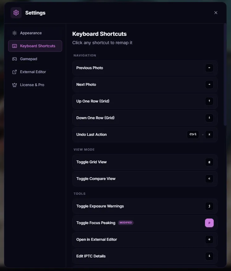 Remap any key